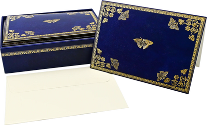 Gilded Butterflies Blank Boxed Cards