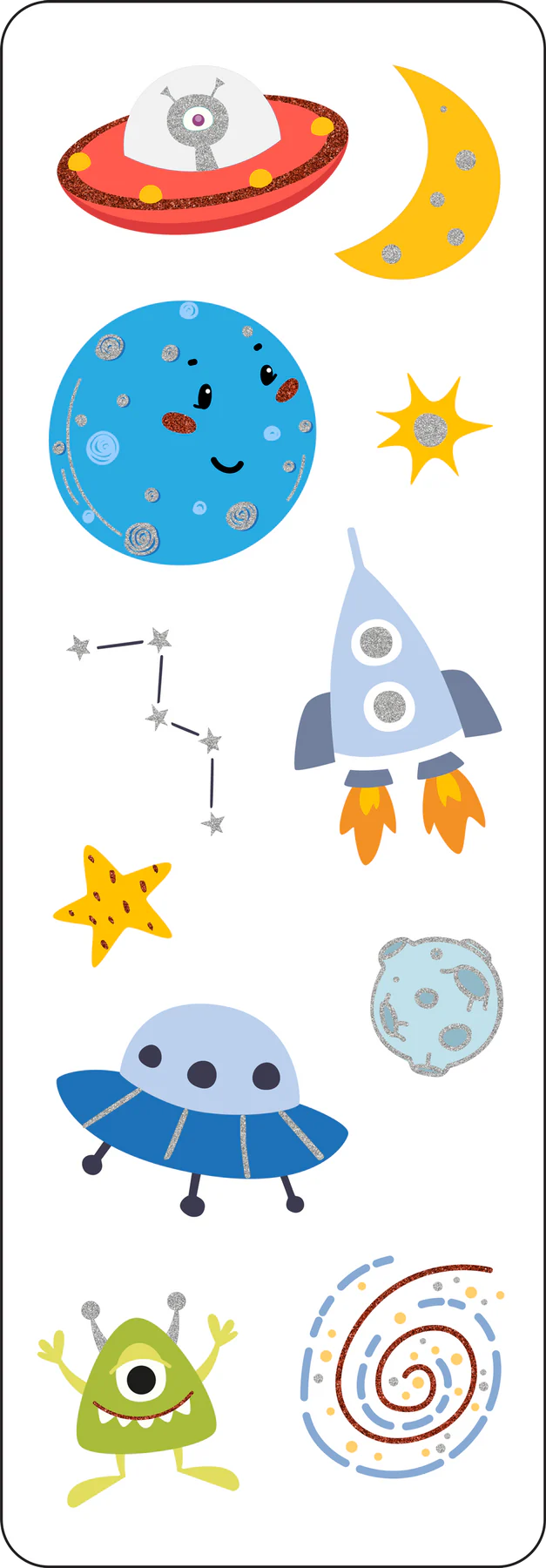 Lost in Space Sticker Set