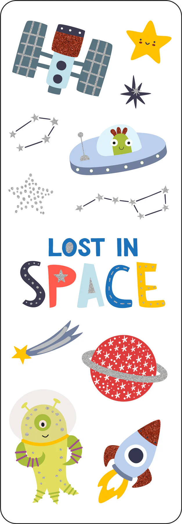 Lost in Space Sticker Set