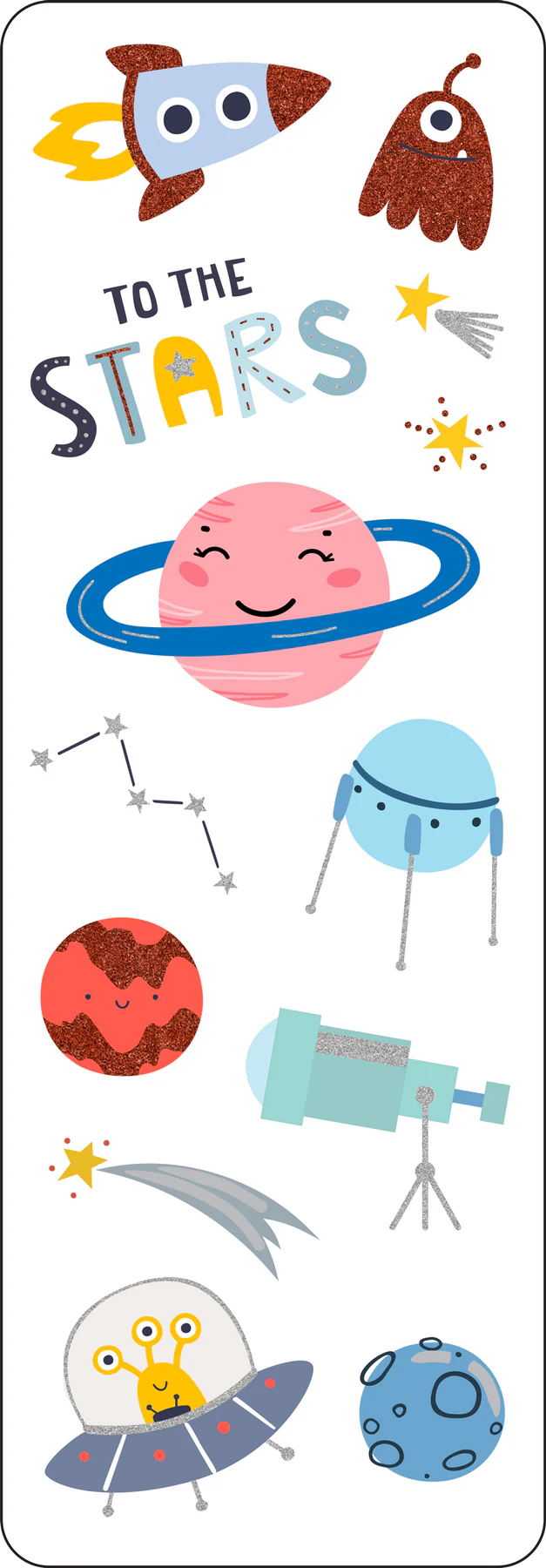 Lost in Space Sticker Set