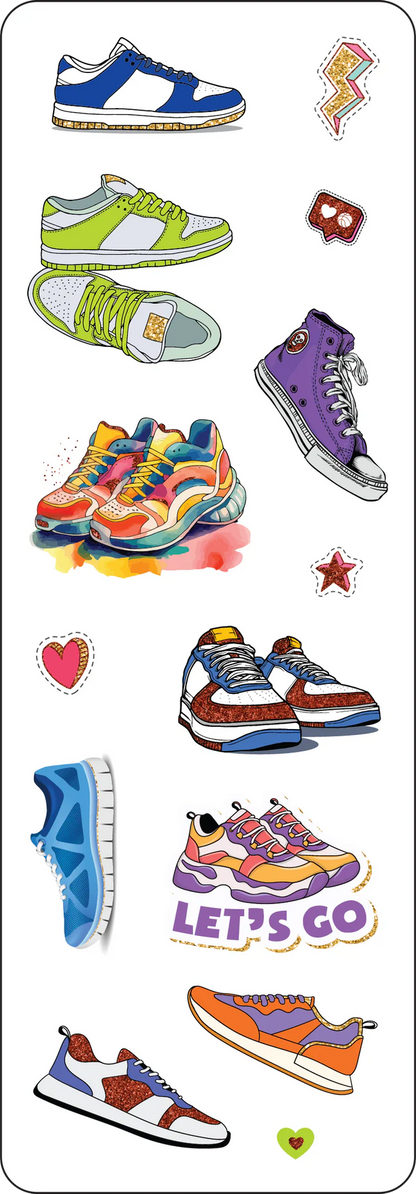 Sticker Sporty Shoes