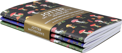 Jotter Mushrooms Notebook Set of 3