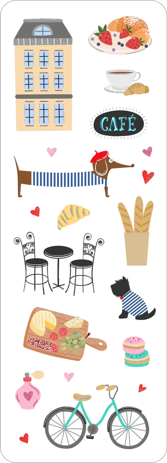 Paris Sticker Set