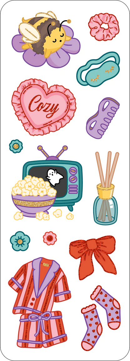 Sticker Set Cute & Cozy
