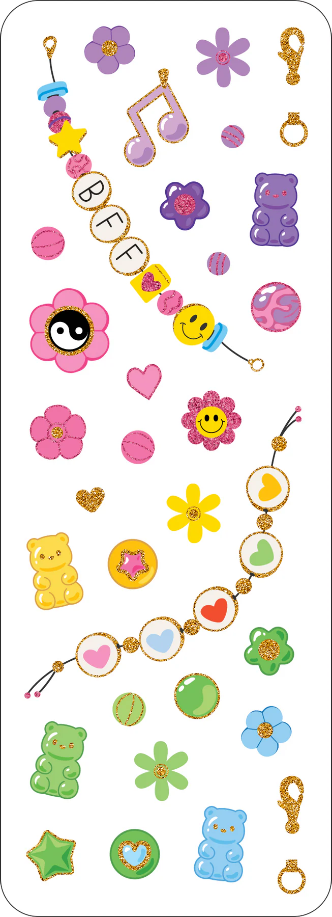 Sticker Set Friendship Bracelets Sticker Set