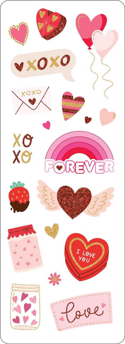 Sweet Valentines Sticker Set
