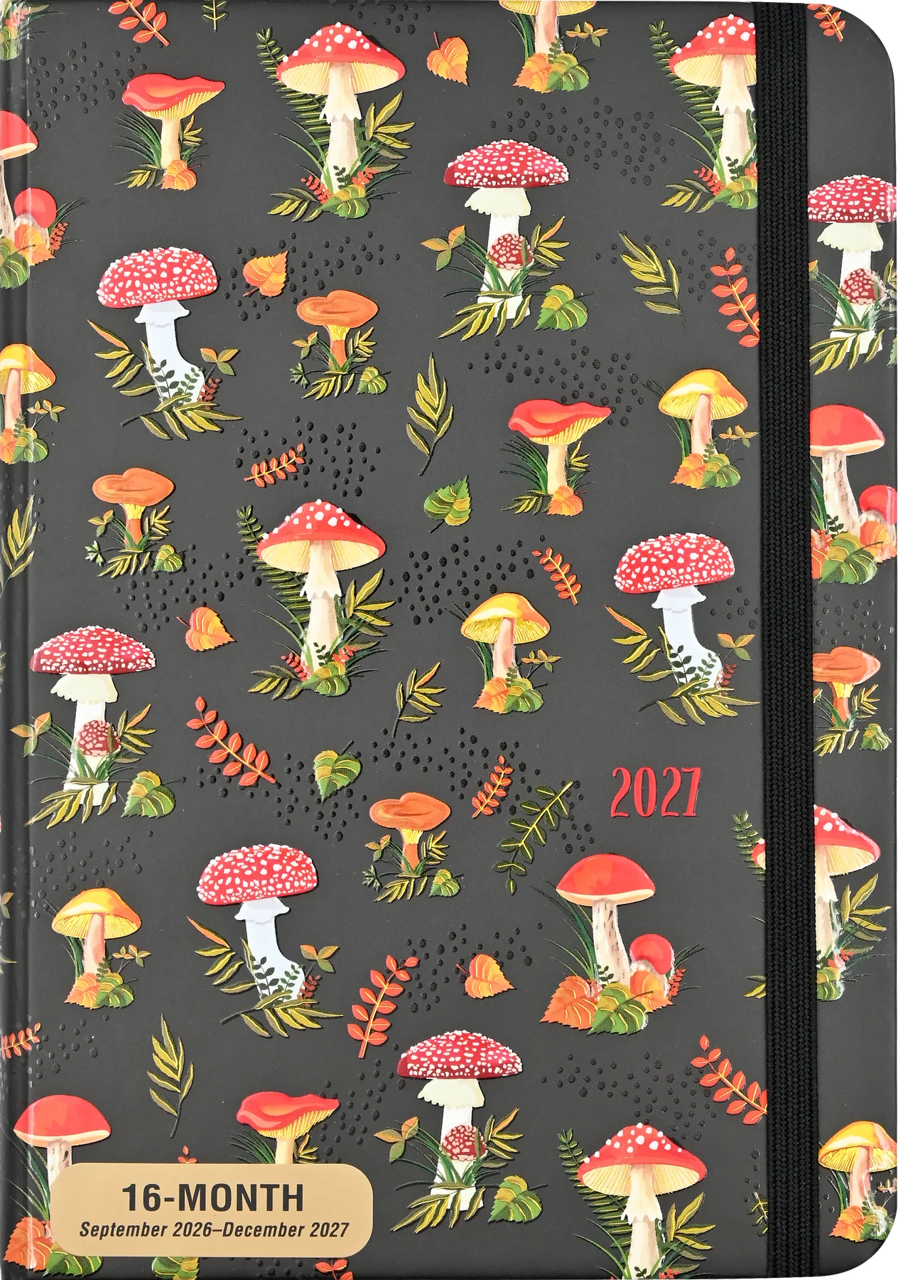 2027 Mushrooms Weekly Planner