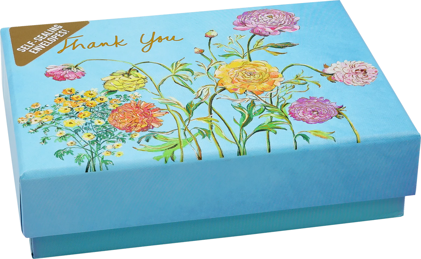 Garden Blooms Thank You Boxed Cards