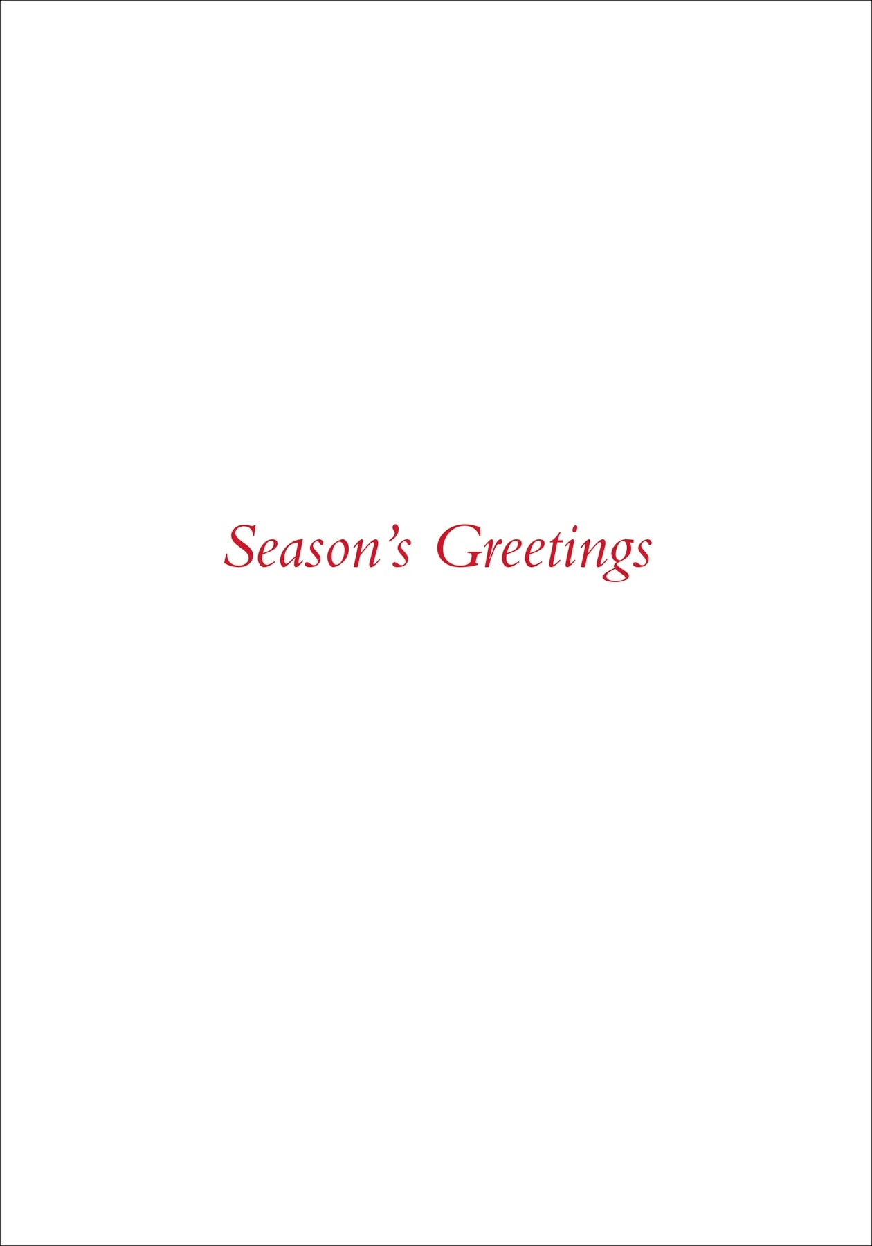 Festive Highland Cow Small Boxed Holiday Cards