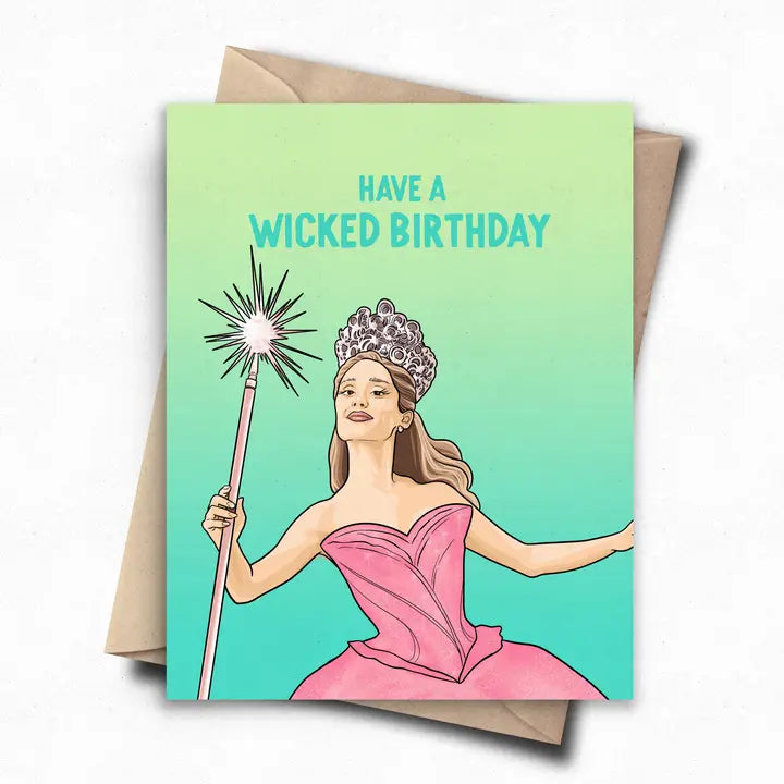 Wicked Birthday Pop Culture Movie Card