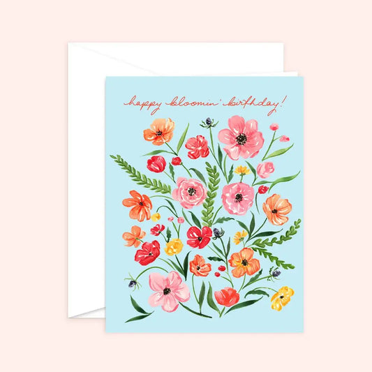 Happy Bloomin' Birthday Card