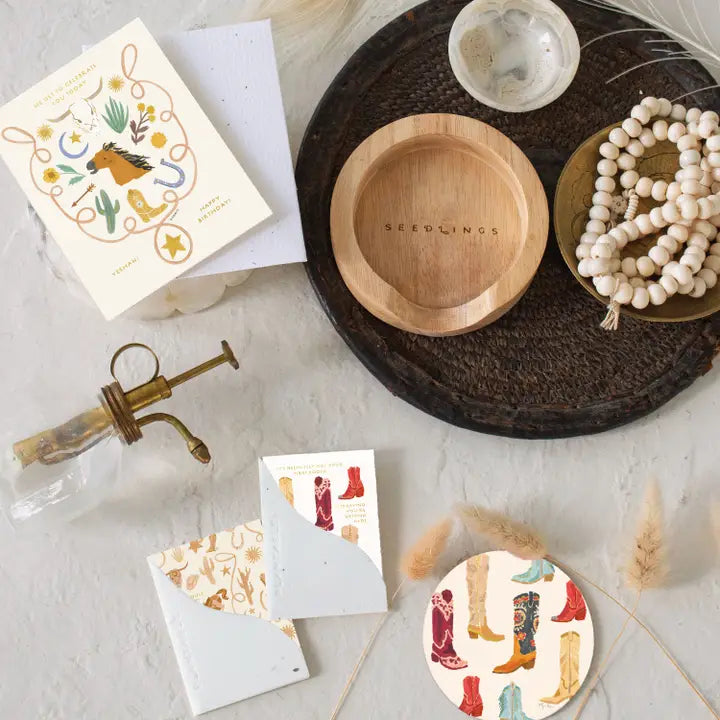 Not 1st Rodeo Sprout Mini Greeting Card