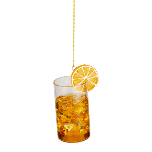 Glass Whisky Sour Ornament