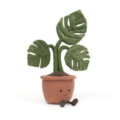 Amuseable Monstera Plant Plush Toy