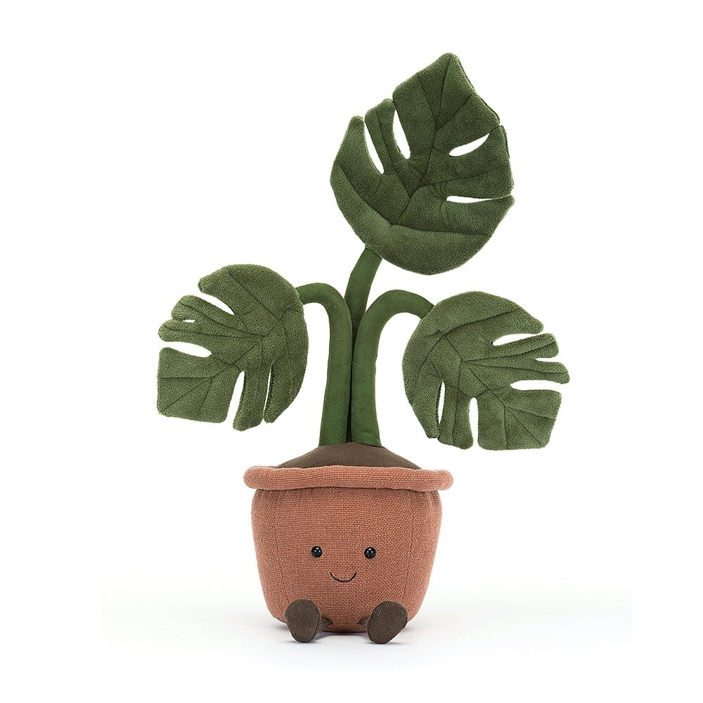 Amuseable Monstera Plant Plush Toy
