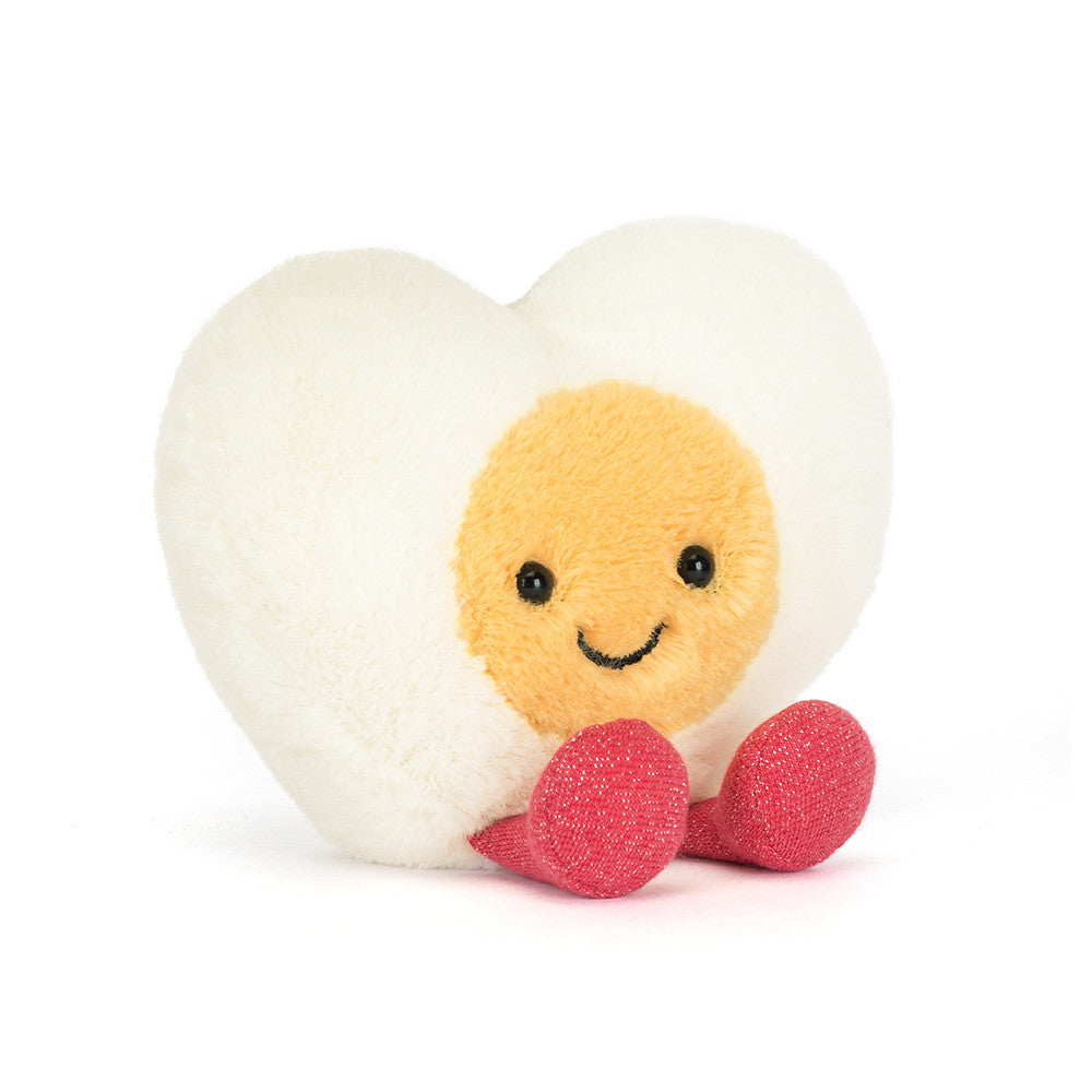 Amuseables Heart Boiled Egg Plush Toy