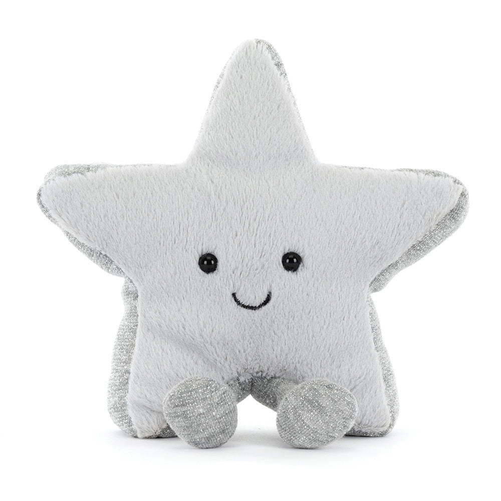 Amuseables Silver Star Plush Toy