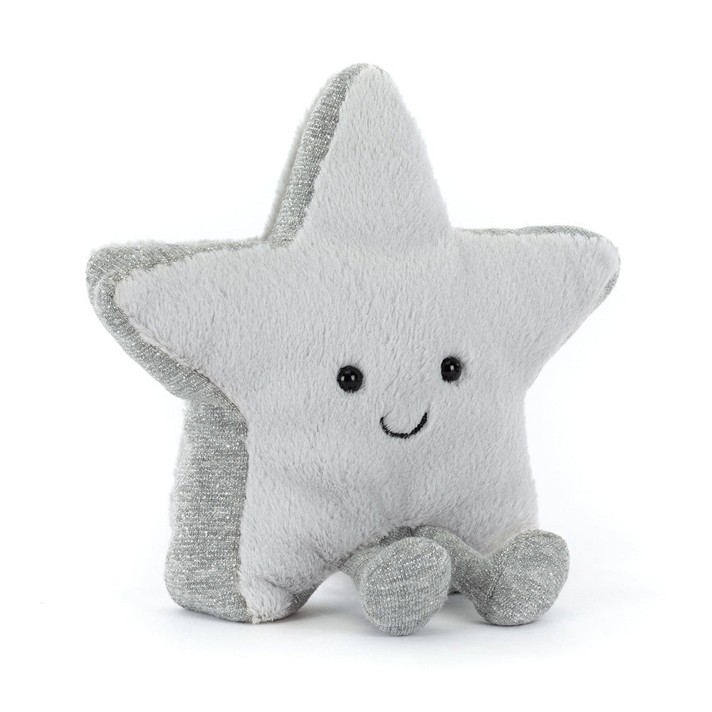 Amuseables Silver Star Plush Toy