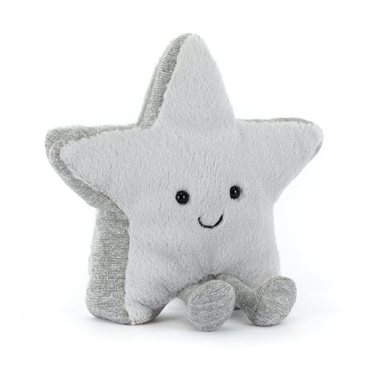 Amuseables Silver Star Plush Toy
