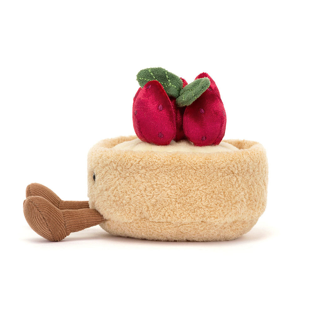 Amuseables Fleurette Tarte Aux Fraises Plush Toy