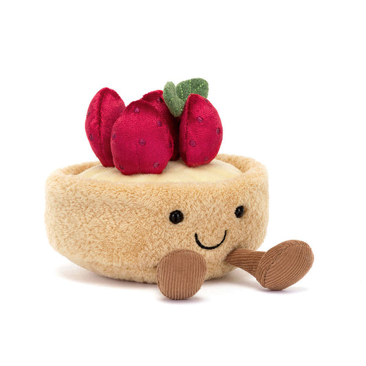Amuseables Fleurette Tarte Aux Fraises Plush Toy