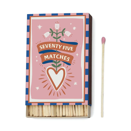 A Dopo Boxed Matches Hearts