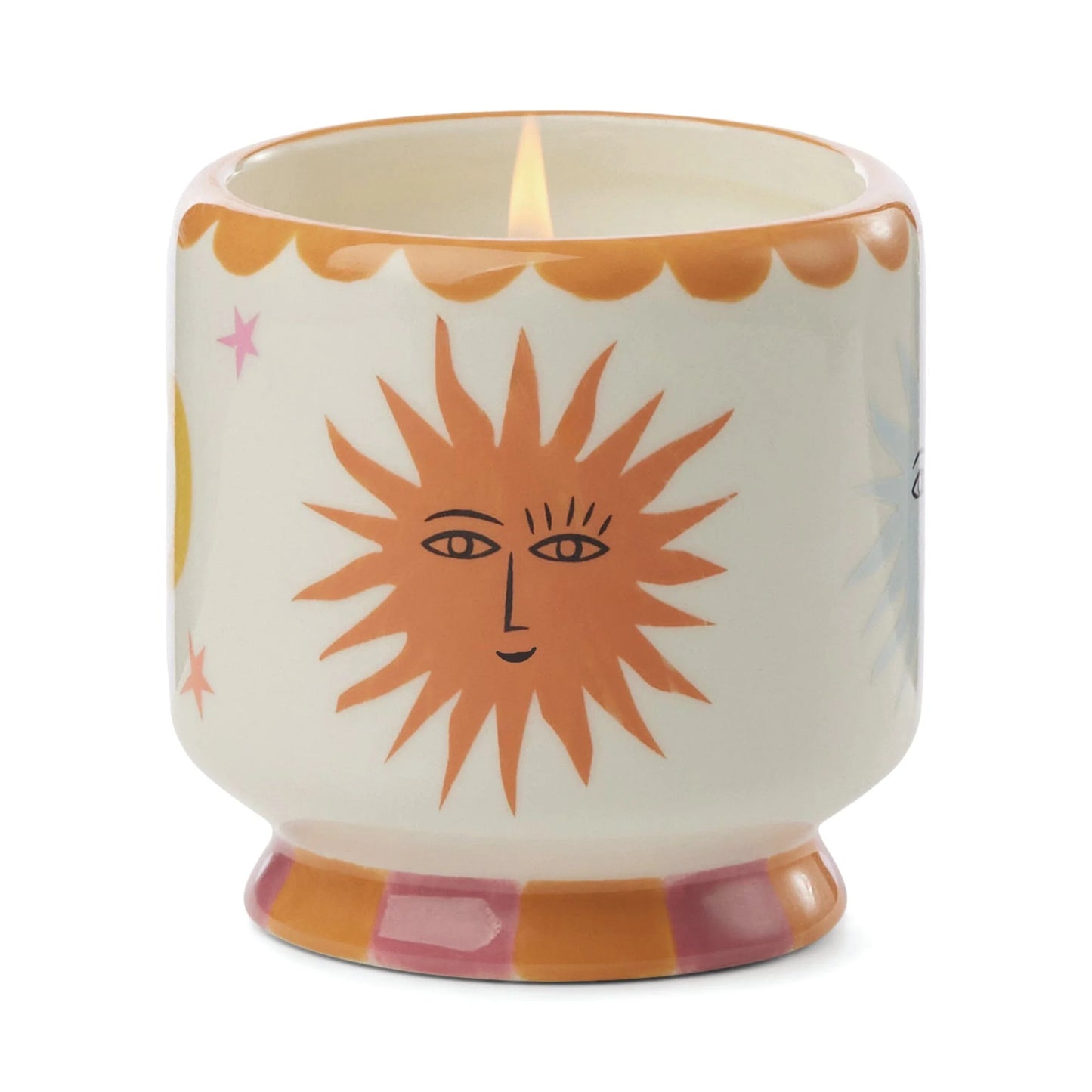 A Dopo Handpainted Sun Ceramic Orange Blossom