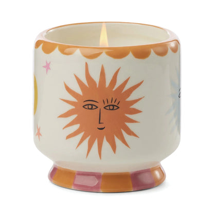 A Dopo Handpainted Sun Ceramic Orange Blossom