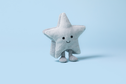 Amuseables Silver Star Plush Toy