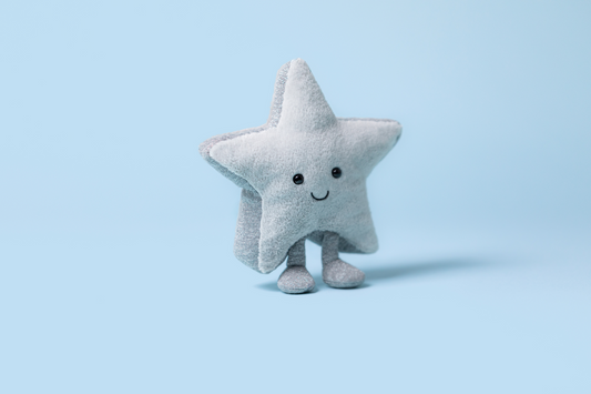 Amuseables Silver Star Plush Toy