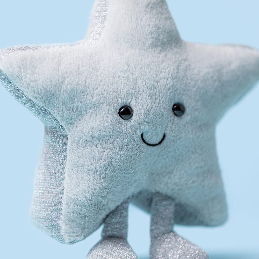 Amuseables Silver Star Plush Toy