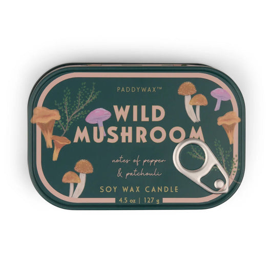 Bistro Tin Candle Wild Mushroom