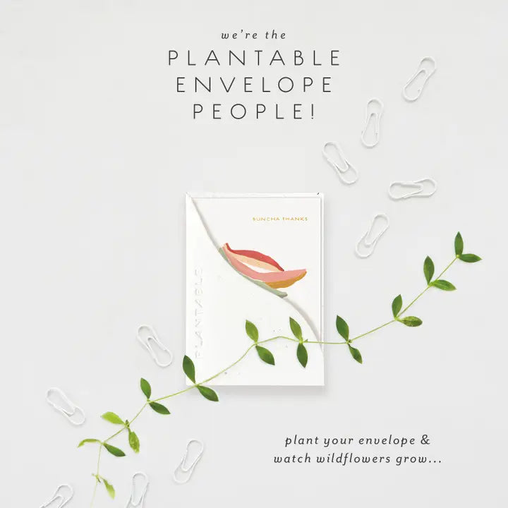 Bananas Sprout Mini Greeting Card