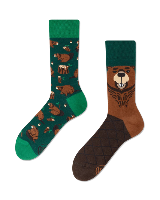 Beaverly Heels Crew Socks