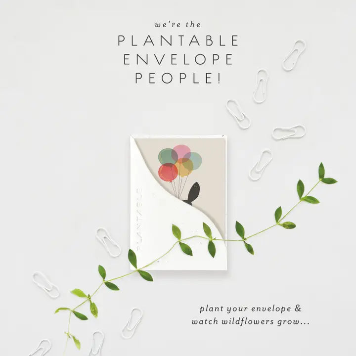 Birthday Kitty Sprout Mini Greeting Card