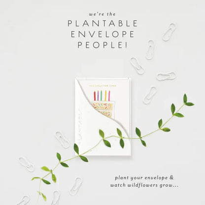 Birthday Slice Sprout Mini Greeting Card