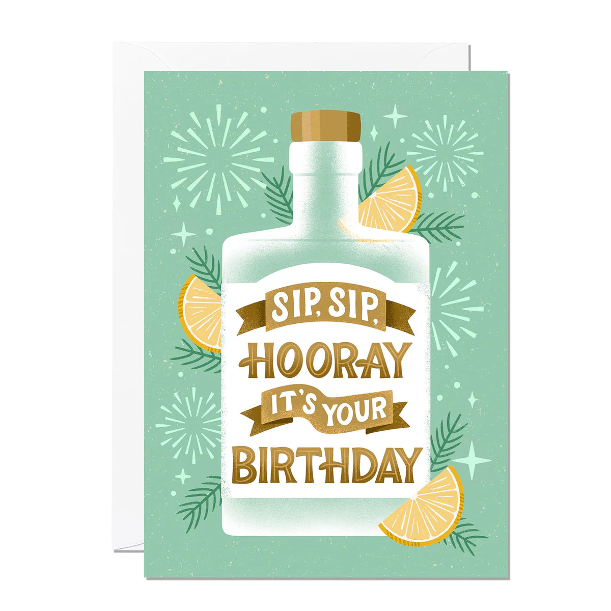 Sip Sip Hooray Card