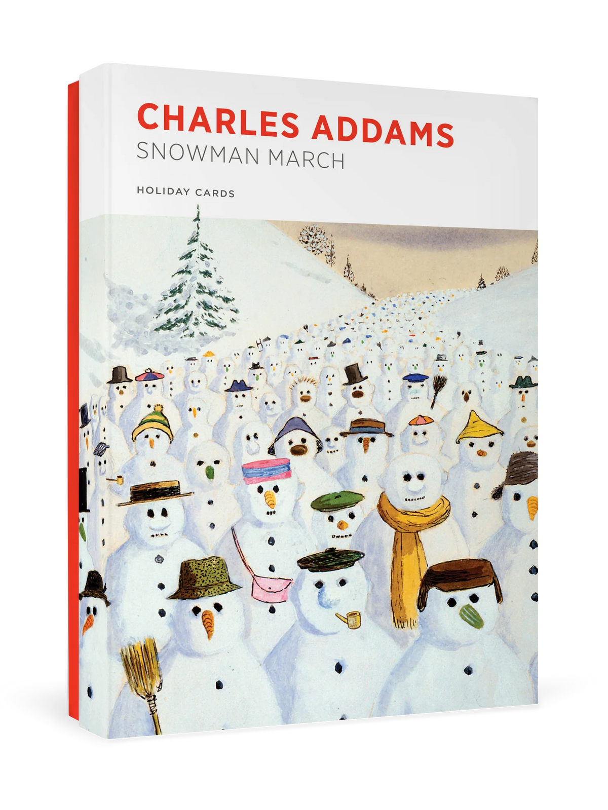 Charles Addams Snowman March Holiday Boxed Cards