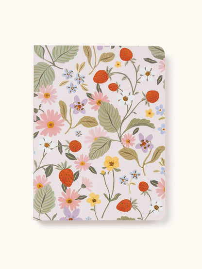 Blossoming Berries Medium Coptic-Bound Journal