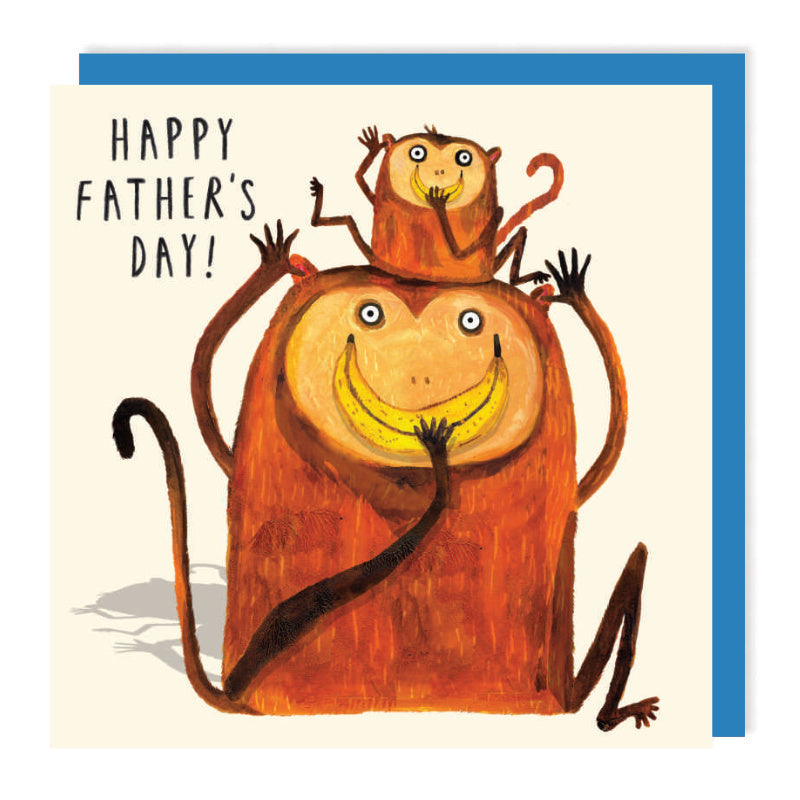 Father's Day Monkeys Card