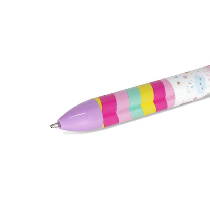 Click + Clack - Two Colour Ballpoint Pen - Unicorn
