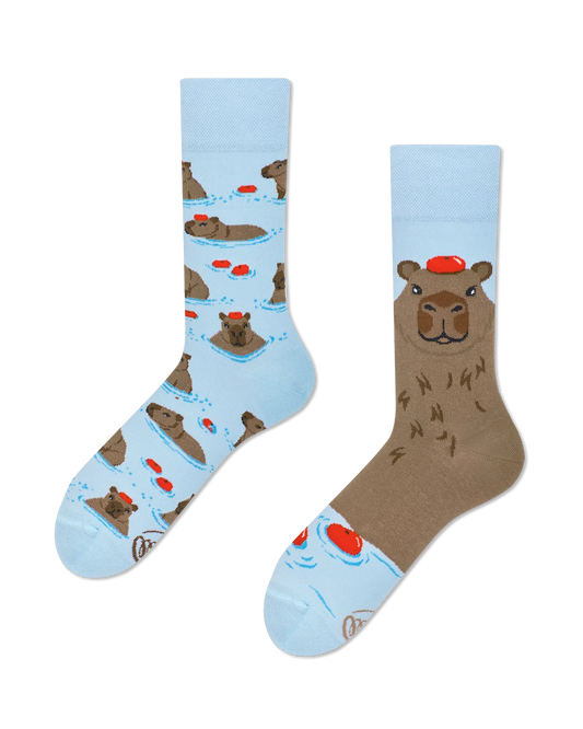Capybara Crew Socks
