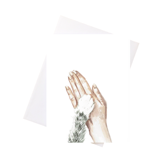 Cat Paw Card