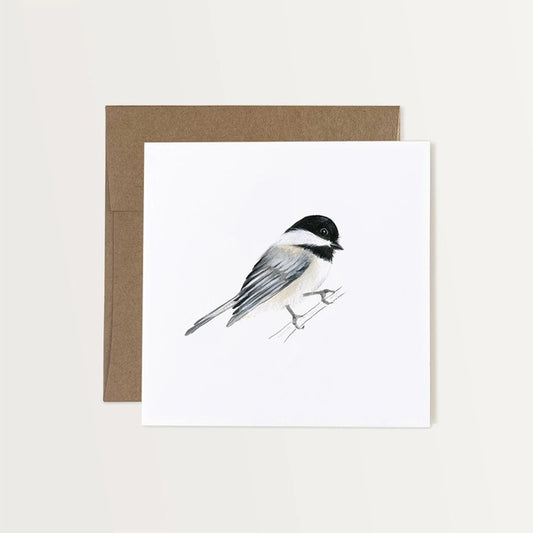 Chickadee Art Card