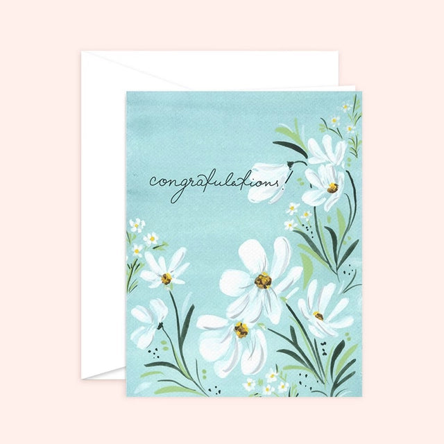 Congratulations Florals Card
