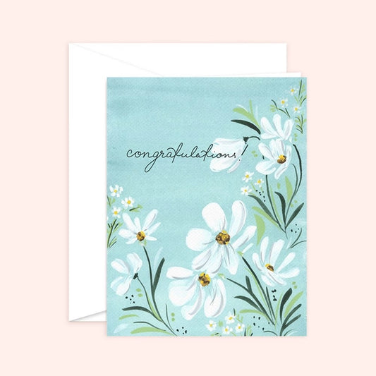 Congratulations Florals Card