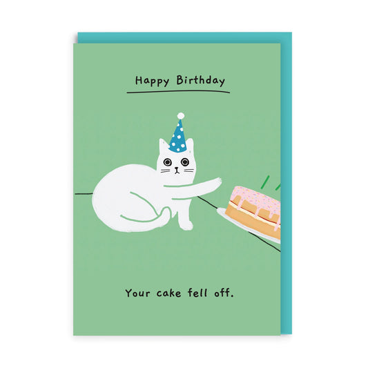 Your Cake Fell Off Card