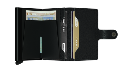 Miniwallet Crisple Black