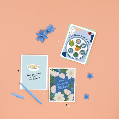 Passover Seder Plate Card