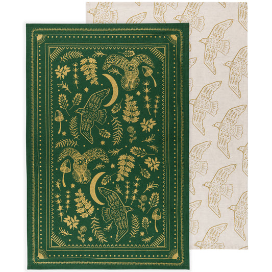 Moonlit Tea Towel Set of 2